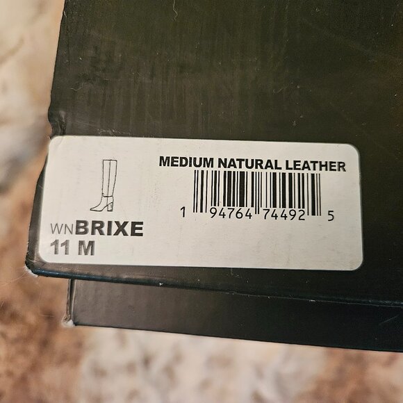 NIB Nine West Brixe Knee High Leather Boots, sz 11 - Picture 7 of 12
